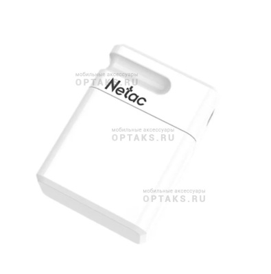 Флешка USB 64GB  Netac U116 mini белый