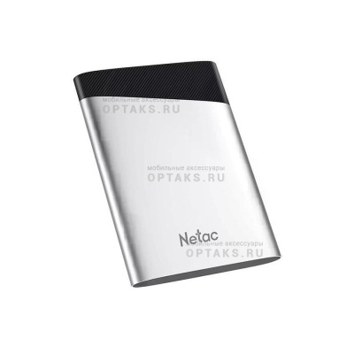 Внешний SSD  Netac   240 GB  Z6S USB-C чёрный/серебро, USB 3.2