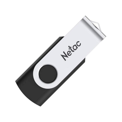 Флешка USB3.0 128 Гб  Netac U505 чёрный/серебро