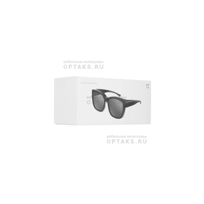 Очки солнцезащитные Mijia Polarized Sunglasses, защита УФ 400, документация, кейс, ткань для очистки, черный