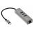 Переходник USB 3.1 Type-C -->RJ-45 1000Mbps +3 USB3.0, Aluminum Shell, 0.2м Telecom <TA311C> (1/140)