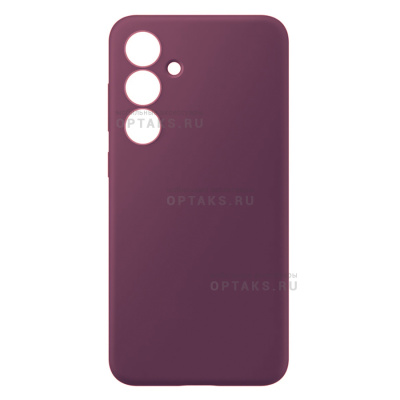 Чехол силикон COVER, бархатная подкладка в упаковке, Redmi Note 15 4G, фиолетовый