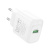 Блок питания сетевой 1 USB HOCO C140A Smart, PD18Вт, QC3.0, цвет: белый (1/36/216)