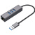 Переходник USB 3.0 -->RJ-45 1000Mbps +3 USB3.0, Aluminum Shell, 0.2м Telecom <TA311U> (1/140)