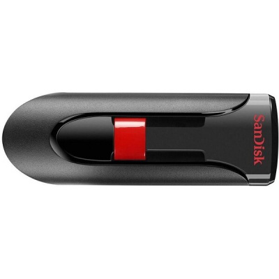 Флешка USB 128 Гб SanDisk  Cruzer Glide  чёрный