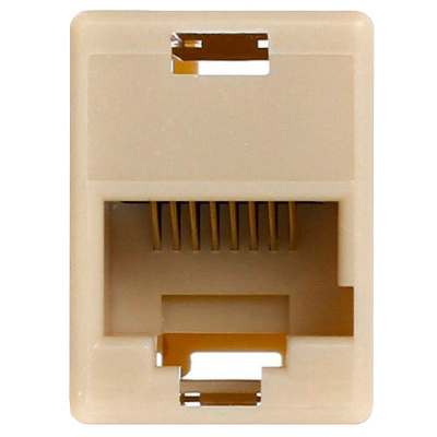 Модуль RJ-45 - RJ-45 проходной, кат. 5e VCOM <VTE7713-1/10> (10шт/уп) ЦЕНА ЗА УПАКОВКУ!!!