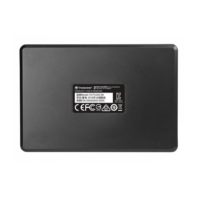 Внешний HDD  Transcend  1 TB  25C3 StoreJet, Extra Slim серый, 2.5", USB 3.0