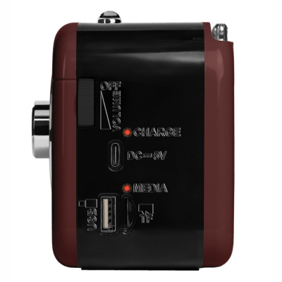 Радиоприемник трёхдиапазонный RITMIX RPR-033 CHOCOLATE