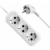 Удлинитель KRONUS 3 гнезда 5 метров 16А/3,5кВт с заземлением ПВС 3х1,0 (1/40) Удлинитель KRONUS 3 гнезда 5 метров 16А/3,5кВт с заземлением ПВС 3х1,0 (1/40)