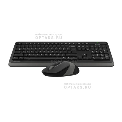 Набор компьютерный клавиатура + мышь A4TECH Fstyler FG1010 клав:черный/серый мышь:черный/серый USB беспроводная Multimedia