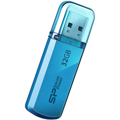 Флешка USB 32 Гб Silicon Power  Helios 101  голубой