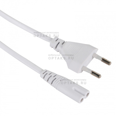 Кабель для аудио-видео техники IEC-320-C7, 2-pin 3m ,белый, iOpen<ACE023-W-3.0M> (1/100)