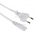 Кабель для аудио-видео техники IEC-320-C7, 2-pin 3m ,белый, iOpen<ACE023-W-3.0M> (1/100)