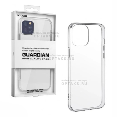 Чехол KZDOO Guardian, для iPhone 16 Clear