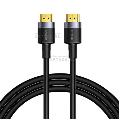 Кабель Baseus Cafule 4KHDMI Male To 4KHDMI Male Adapter Cable 3m Black
