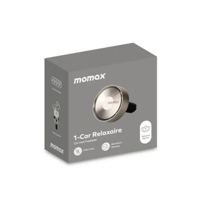 Ароматизатор MOMAX 1-Car Relaxaire car aromatherap Gold