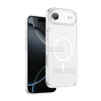 Чехол KEEPHONE HYBRID PRO TRANSPARENT MAGSAFE  CASE для iPhone 17 Air CLEAR