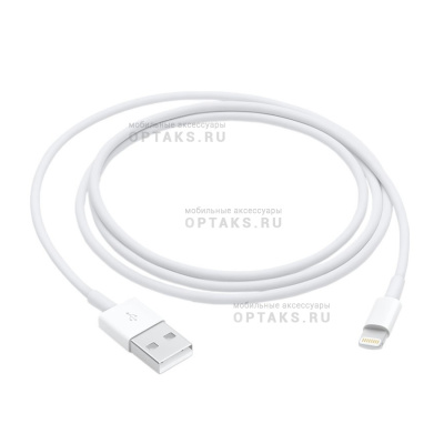 Кабель USB to Lightning 1m (Фабричный чип iC/OR) в техпаке