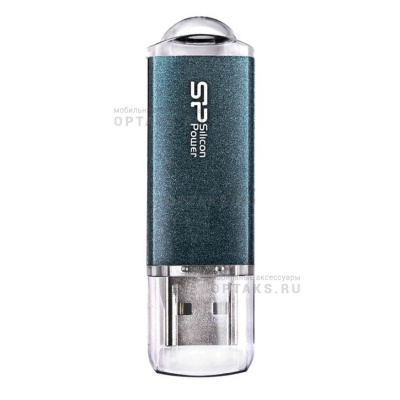 Флешка USB3.0 16 Гб Silicon Power  Marvel M01  синий