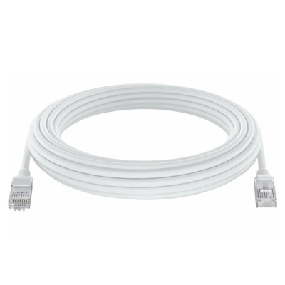 Патч-корд DEFENDER RJ45-05 Cat 5E, UTP, AWG24, PVC, 5м, белый (1/50/100)