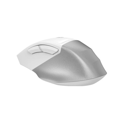Беспроводная мышь A4TECH Fstyler FG45CS Air2 белый/серебристый оптическая (2000dpi) silent беспроводная USB для ноутбука (7but)(1/60)