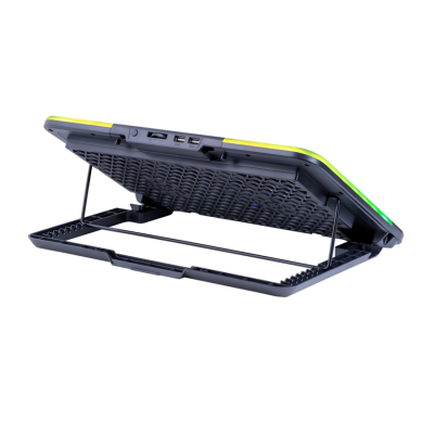 Подставка для ноутбука DEFENDER NS-519 15.6",2вентилятора,RGB,металл (1/10)