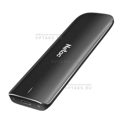 Жесткий диск SSD Netac   500 GB  ZX USB-C чёрный, USB 3.2